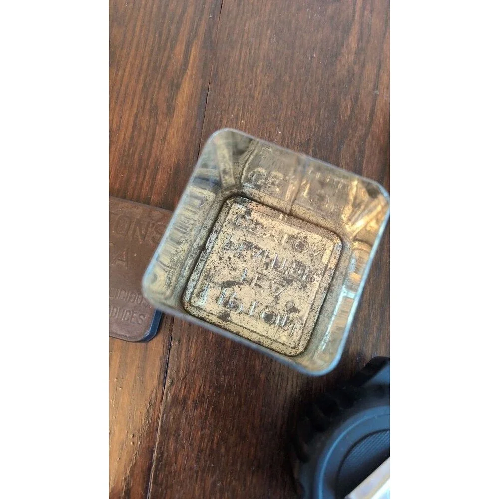 Vintage Lipton Tea Planter Ceylon Tin